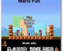 لعبة سوبر ماريو Mario Fun