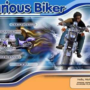 لعبة الدراجة النارية Furious Biker
