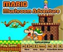 لعبة سوبر ماريو القديمة Mario Mushroom