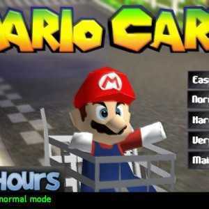 لعبة ماريو ثلاثية الابعاد MarioCart3d
