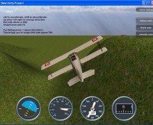 لعبة الطائرات المدنية Flightsimu