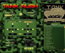 لعبة الدبابات الصغيرة Tank Rush