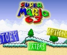 لعبة مغامرات سوبر ماريو Super Mario 63