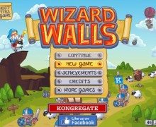 لعبة الهجوم الاستراتيجي Wizard Walls