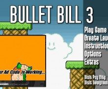 لعبة القذيفة المدفعية Bullet Bill 3