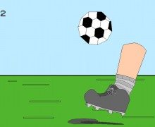 لعبة ركل كرة القدم Desktop Soccer