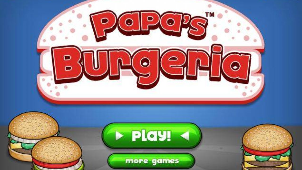 Игры папа луи бургеры