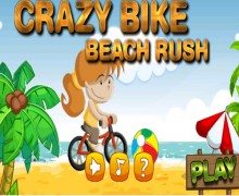 تحميل لعبة الدراجات للبنات Crazy Bike Beach Rush