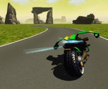 تحميل لعبة محاكاة الدراجات النارية الجديدة Flying Motorbike Stunt Rider