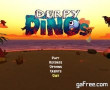 تحميل العاب مغامرات للكمبيوتر برابط مباشر Derpy Dinos