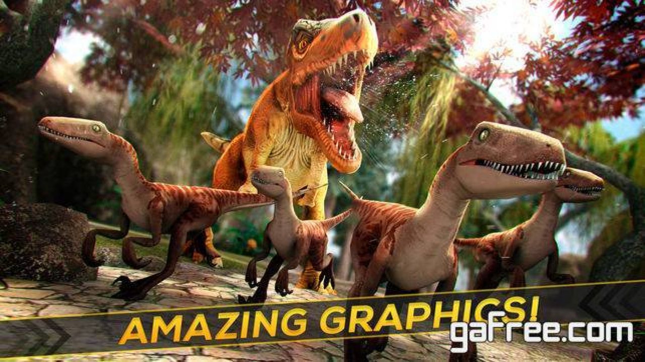 تحميل لعبة ديناصور للايفون Jurassic Dinos