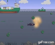 تحميل لعبة حرب السفن والغواصات Deep Water Pirate