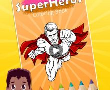 تحميل لعبة تعليم التلوين للاطفال مجانا Superhero Coloring Pages‏