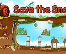 تحميل لعبة مغامرات الحلزون مجانا كاملة Save the Snail