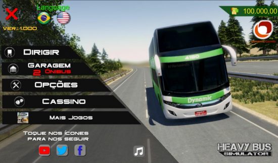 تنزيل لعبة الباص للاندرويد Heavy Bus Simulator