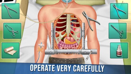 لعبة جراحة القلب المفتوح Open Heart Surgery