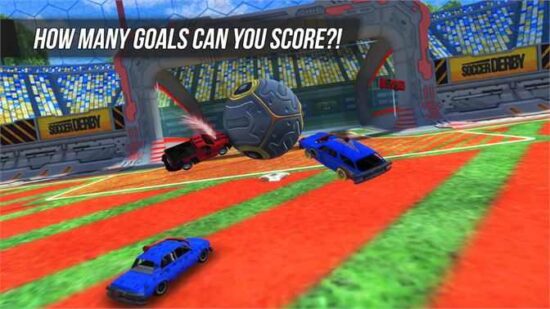 لعبة كرة قدم سيارات Rocket Soccer Derby Free