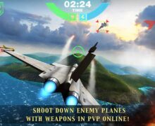 تحميل لعبة حرب الطائرات الحربية للاندرويد Air Combat Online‏