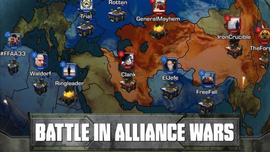 لعبة حرب عالمية استراتيجية Empires & Allies‏ 2