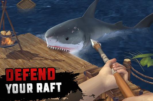 تحميل لعبة البقاء على قيد الحياة للاندرويد Raft Survival