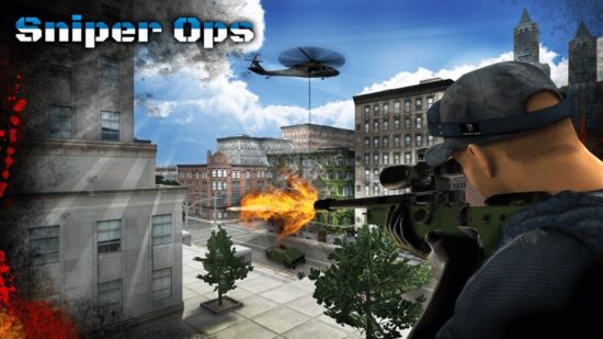 تحميل لعبة القناص للكمبيوتر بحجم صغير Sniper Ops 3D Shooter 2