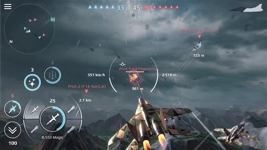 تحميل لعبة القتال بالطائرة Sky Combat