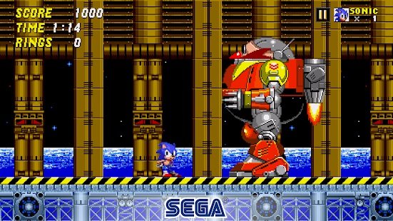 لعبة سوبر سونيك القنفذ السريع للاندرويد Sonic The Hedgehog 2 Classic‏ 2