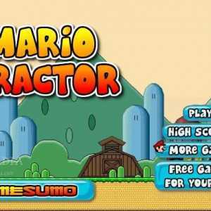 لعبة مهمات سوبر ماريو Mario Tractor